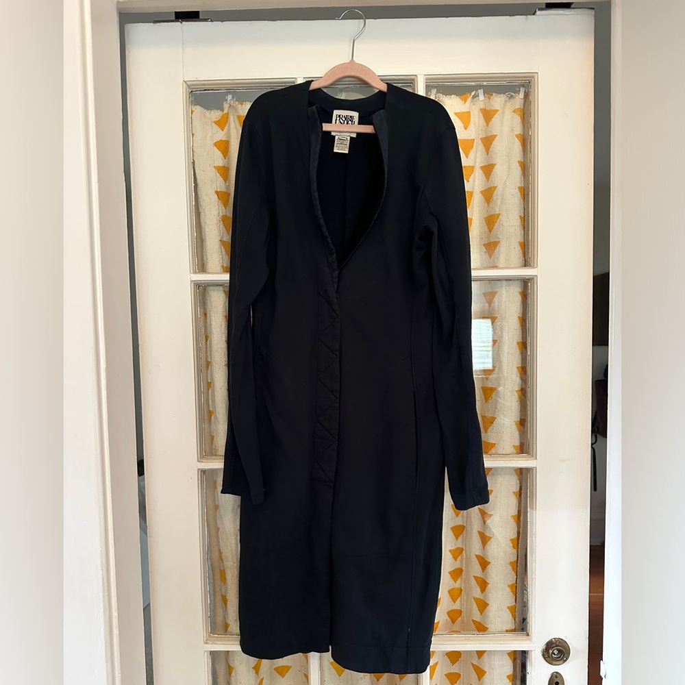 Prarie Underground long navy coat/cardigan XS